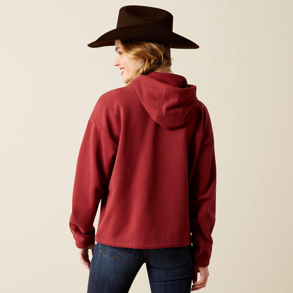Ariat Womens Essential Logo Hoodie 10053883 - view 2