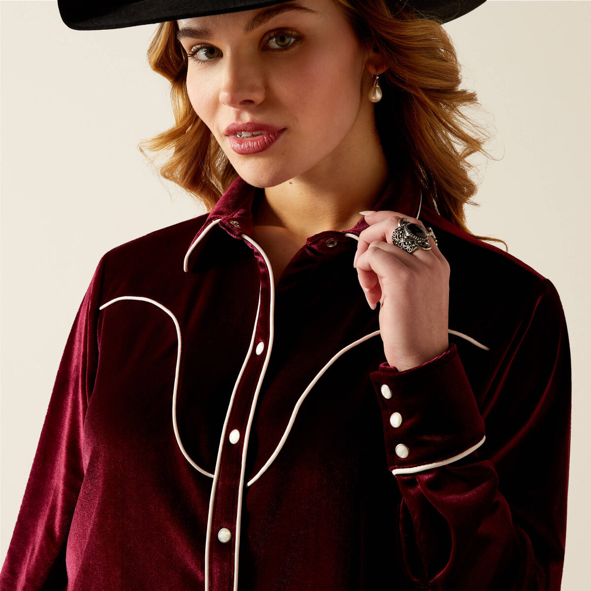 Ariat Womens Casa Rosa Shirt 10053976 - view 4