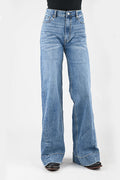 Roper Womens Tin Haul Clare Fit Wide Leg 54-870-4001BU
