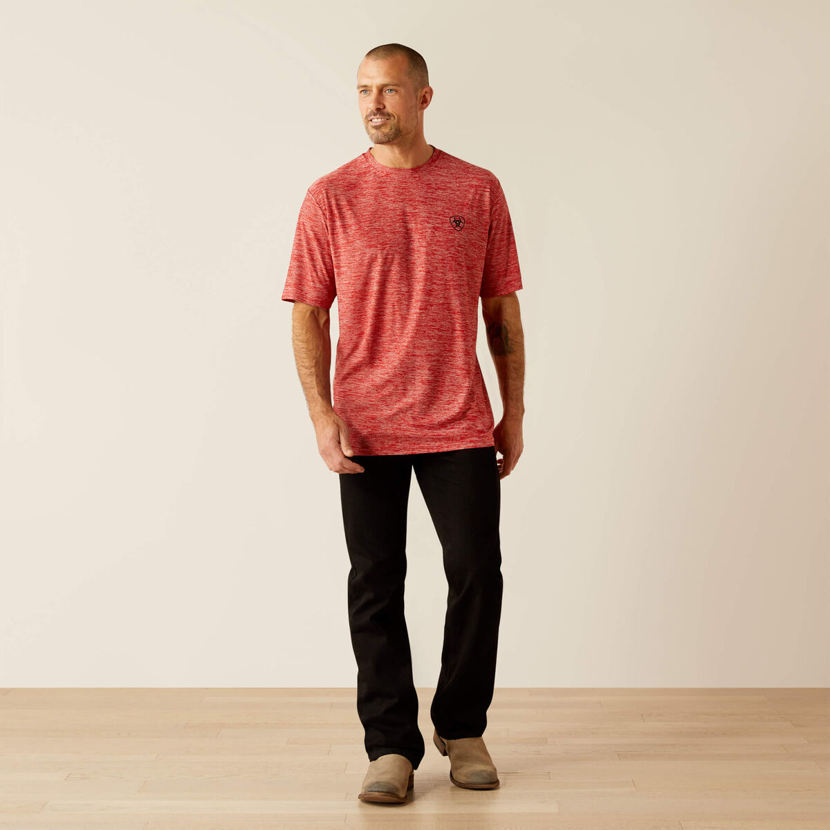 Ariat Mens Thematic Logo Charger T-Shirt 10054764 - view 3