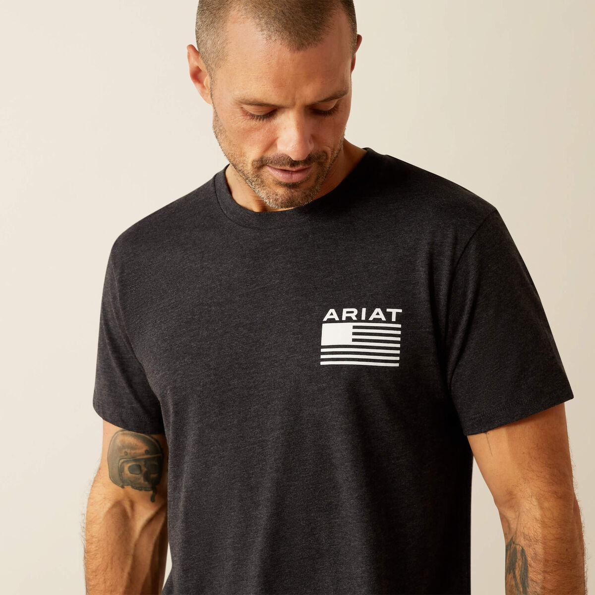 Ariat Mens RWB Patriotic Graphic Tee 10054771 - view 4