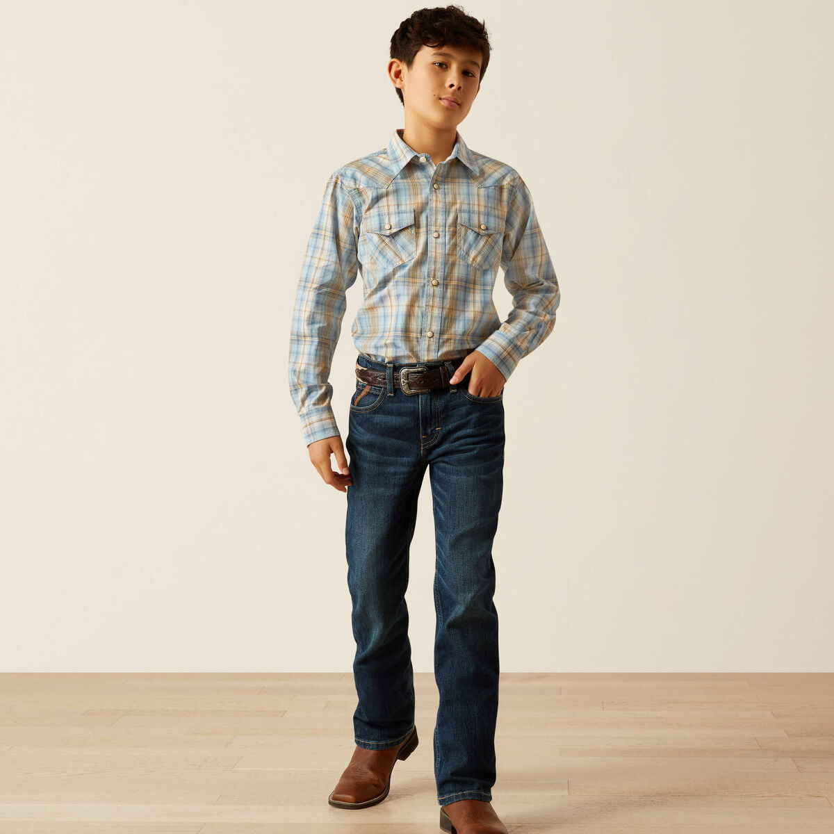 Ariat Youth Howe Retro Fit Shirt 10058727 - view 3
