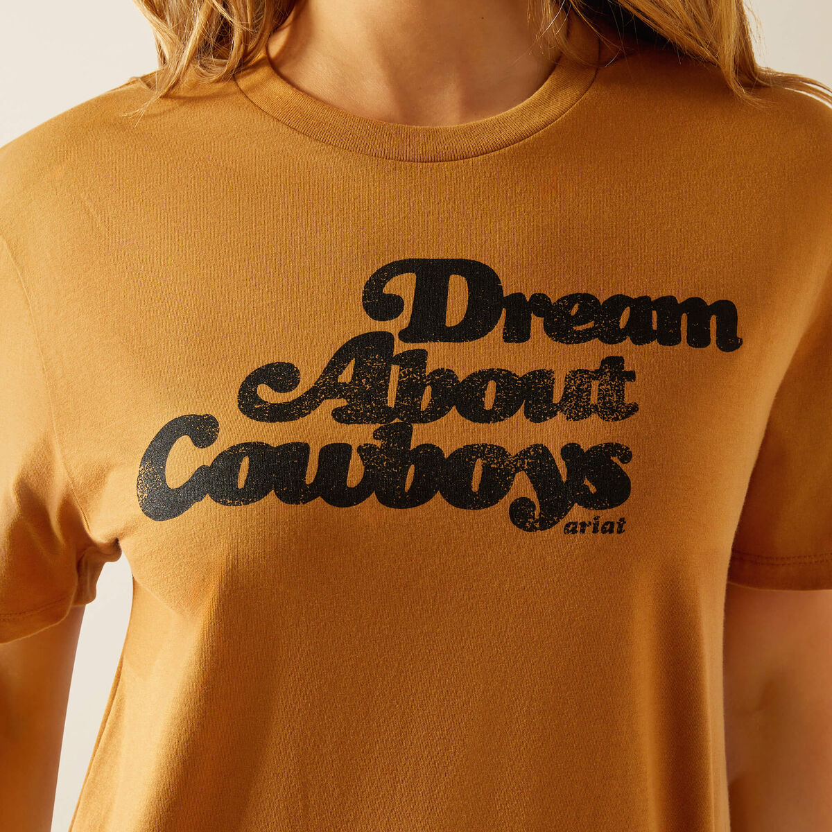 Ariat Womens Dream About Cowboys T-Shirt 10058878 - view 4
