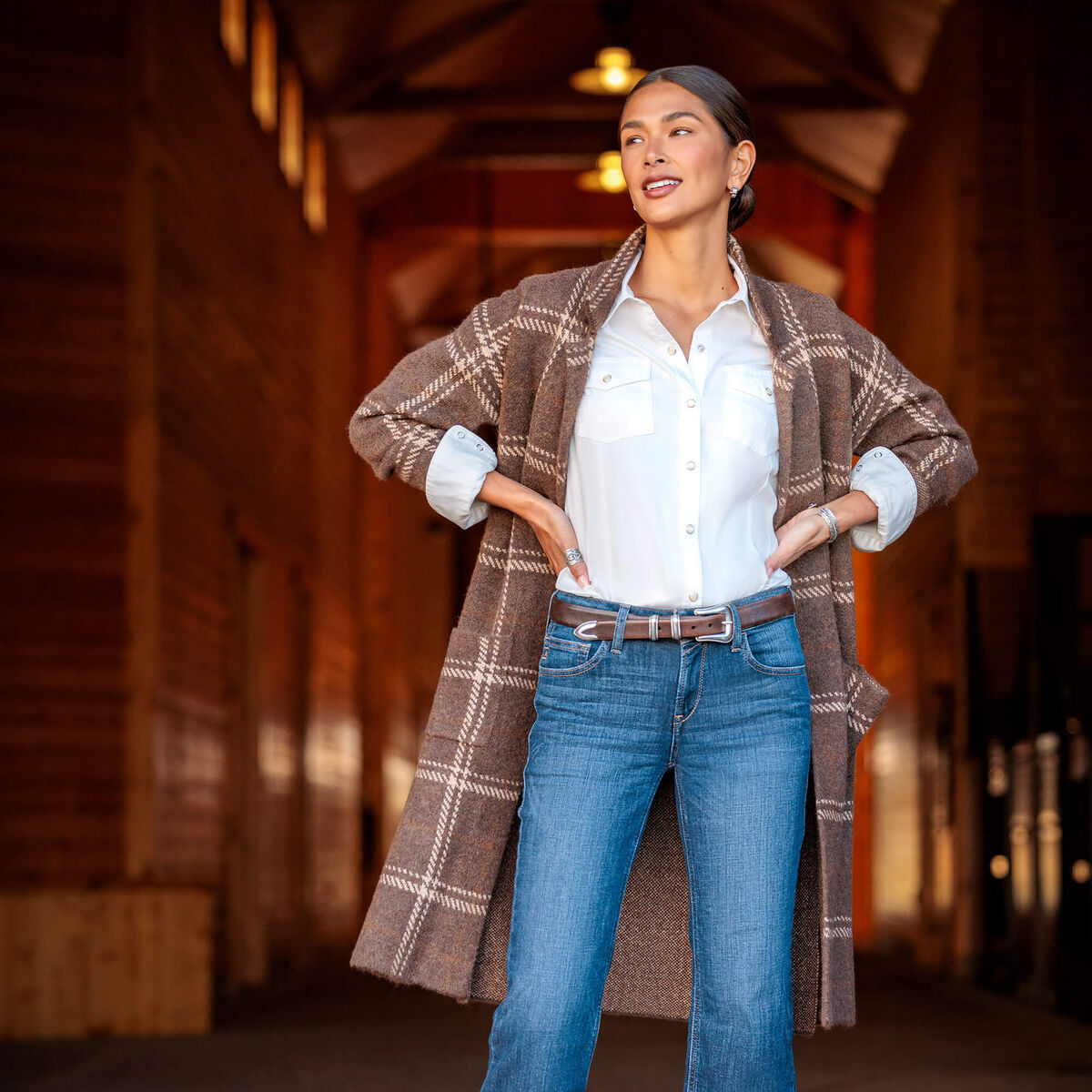 Ariat Womens Timeless Western Shirt 10062834 - view 2