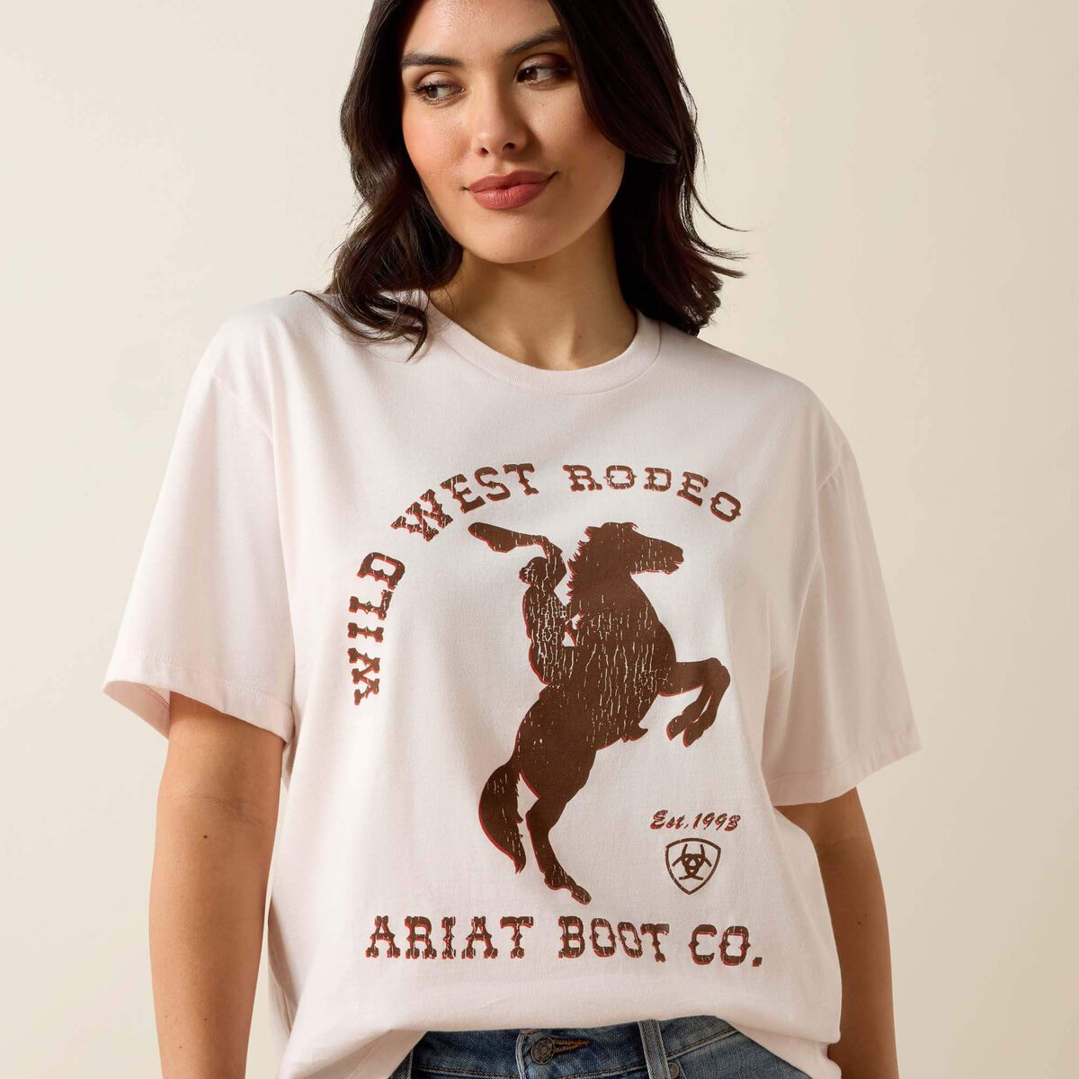 Ariat Womens Wild West Rodeo T-Shirt 10063764 - view 4