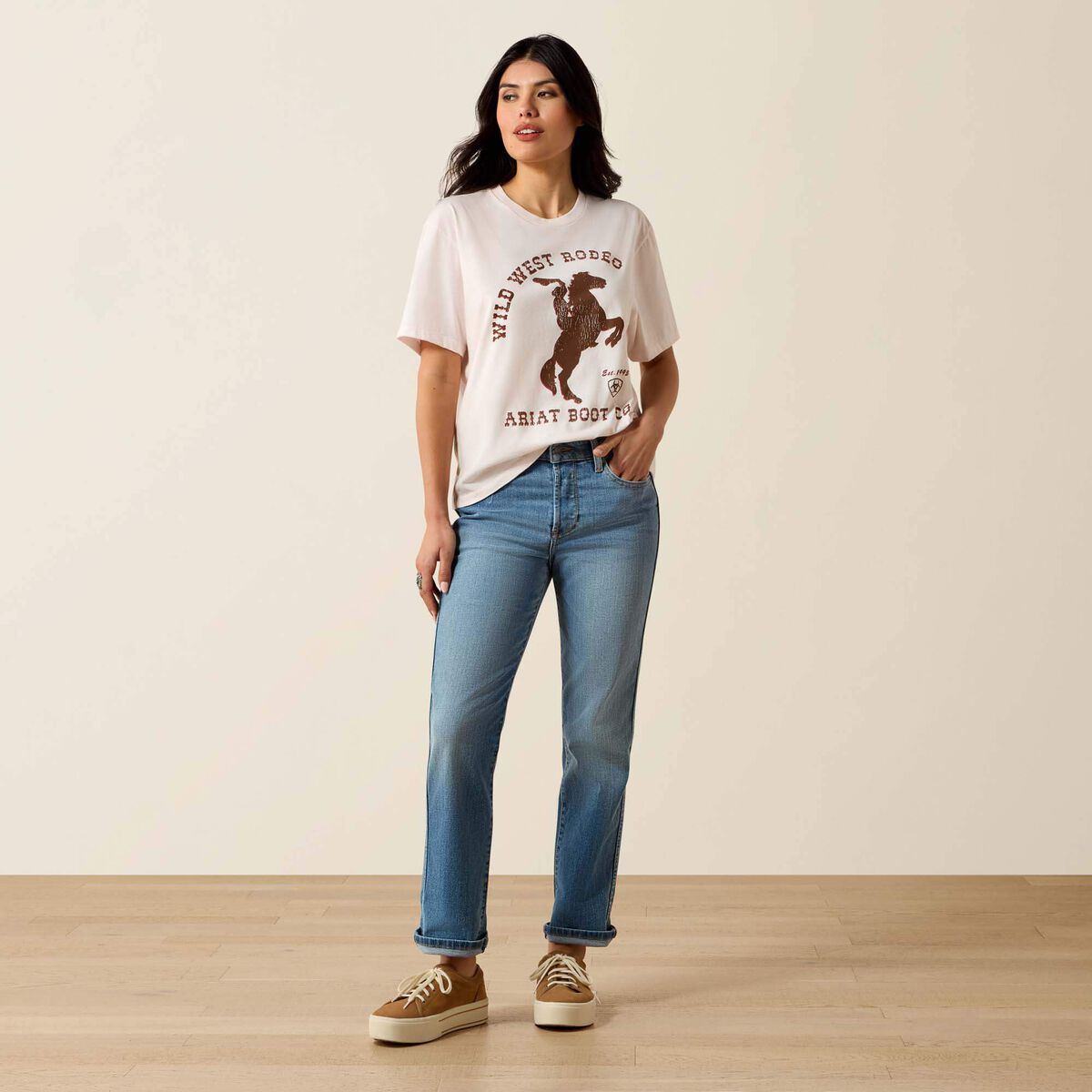 Ariat Womens Wild West Rodeo T-Shirt 10063764 - view 3