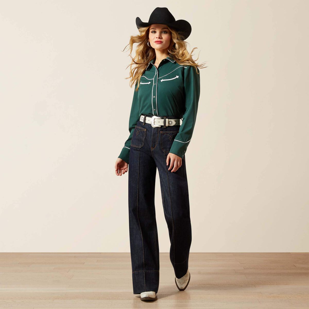 Ariat Womens Mirrorball Blouse 10065988 - view 3