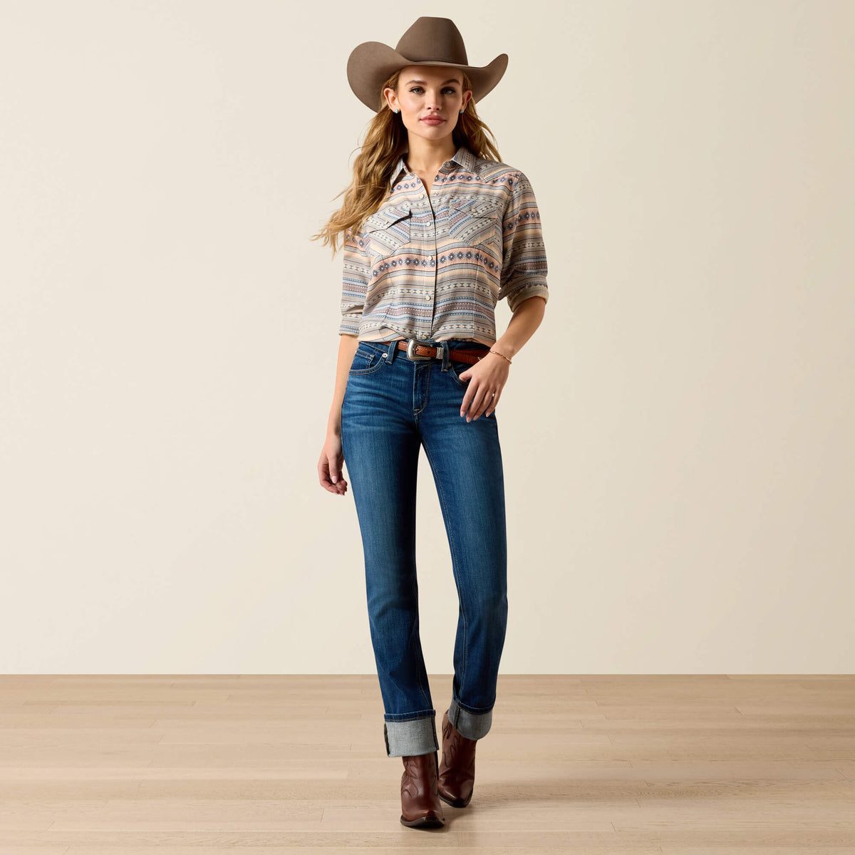 Ariat Womens Arizona Western Snap Shirt - view 3