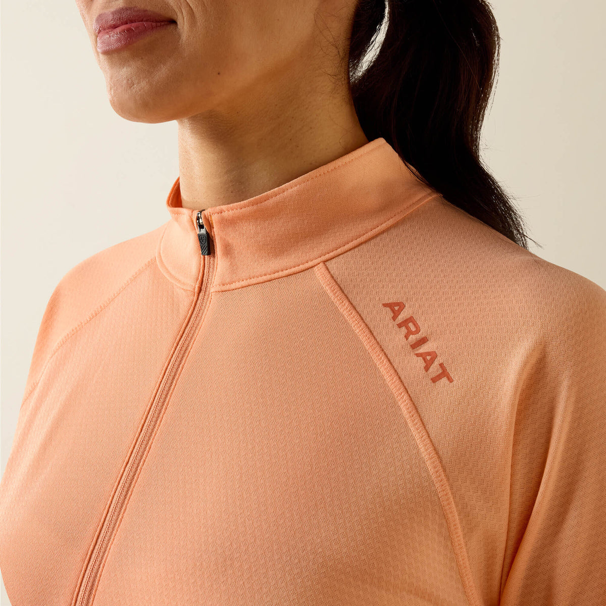 Ariat Womens Rebar Heat Fighter 1/2 Zip T-Shirt - view 4