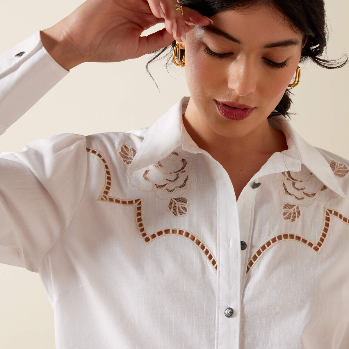 Ariat Womens Lattice Shirt 10073667 - view 4