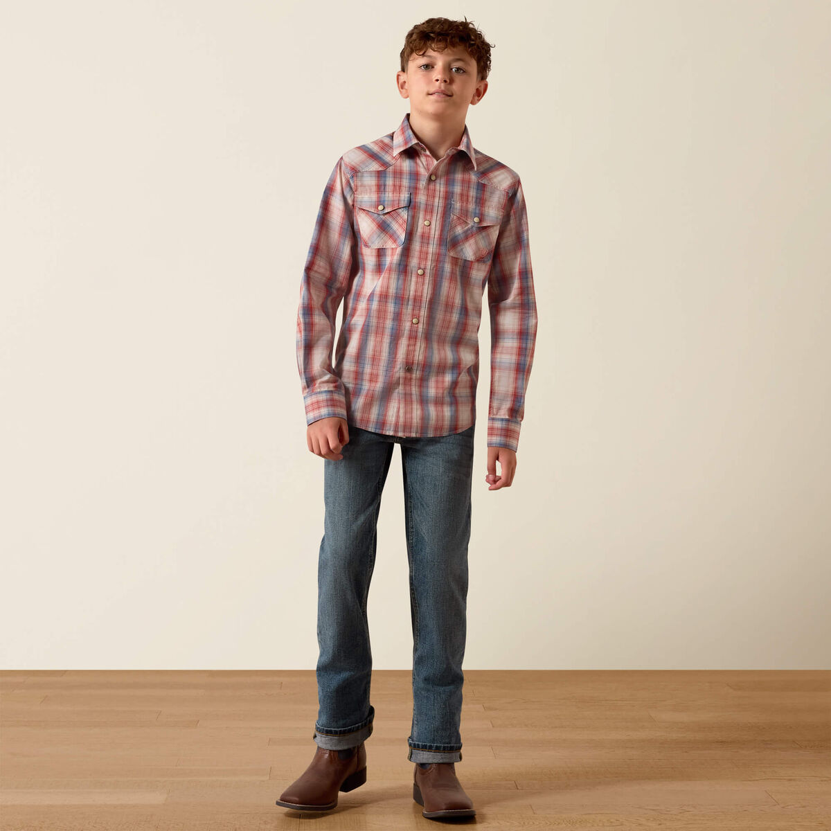 Ariat Youth Retro Hodge Snap Shirt 10073668 - view 3