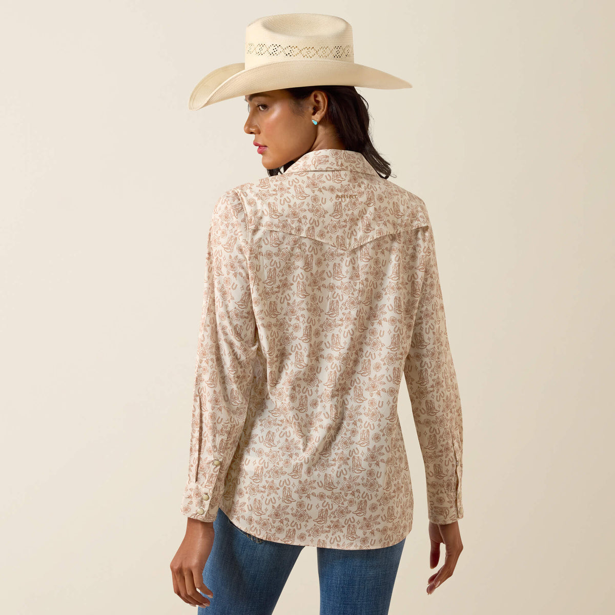 Ariat Womens Western VentTEK Shirt - view 2