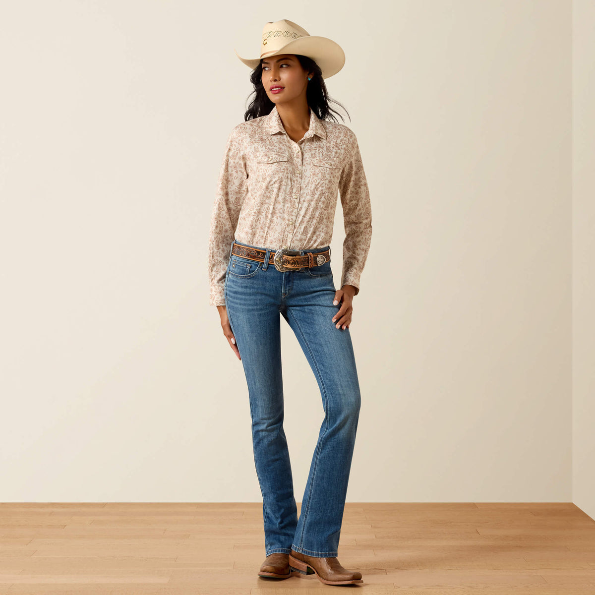 Ariat Womens Western VentTEK Shirt - view 3