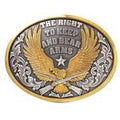 M&F Western Buckle Bear Arms Gold Eagle