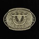 M&F Western Buckle Horseshoe/Skull