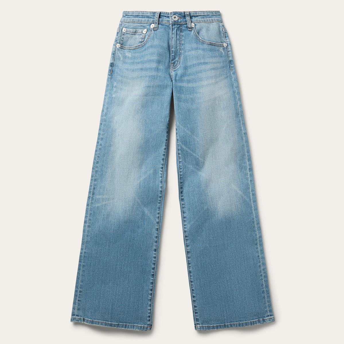 Stetson 675 Mid-Rise Wide Leg Jean light wash 54-675-1200BU view 1