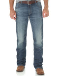 Wrangler Mens 42 Vintage 20x Low Rise Boot C Blue Denim WXBT-42MWXBT