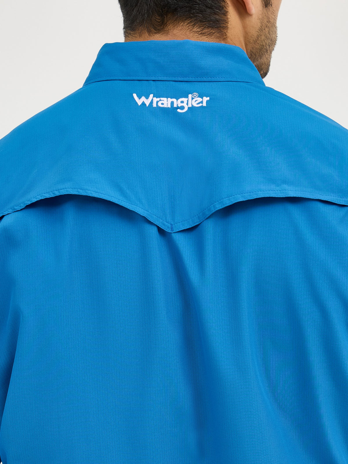 Wrangler Mens Western Mens Performance Solid Ls - view 7