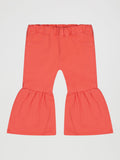 Wrangler Baby Girl Pull up Flare Jean Coral 112382703
