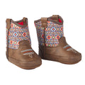 M and F Western Twister Daniella Style Baby Bucker Boot Brown - Mens