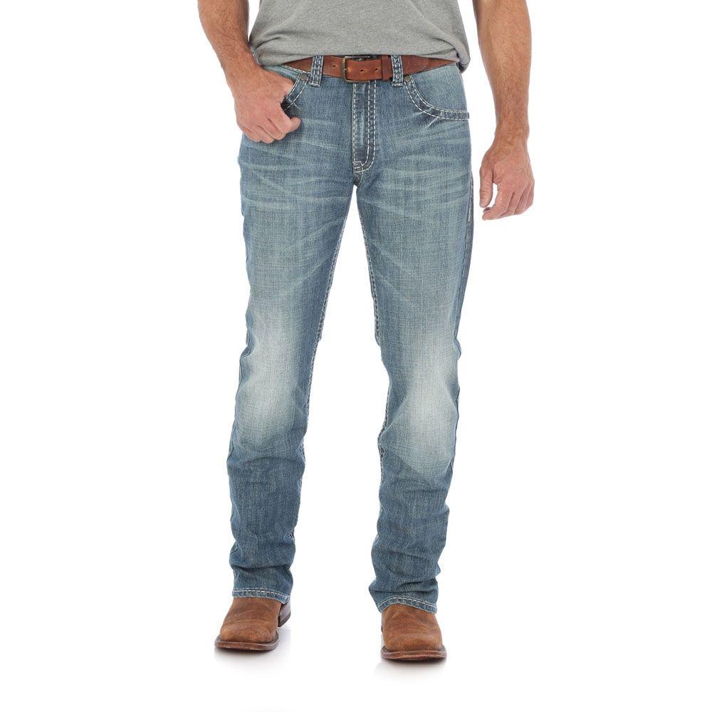 Wrangler Mens 20X No. 44 Slim Straight Jean - Red Bluff-44MWXRB