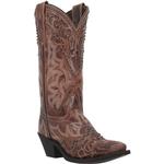 Laredo Womens Braylynn Tan Western Cowgirl Boot-52410
