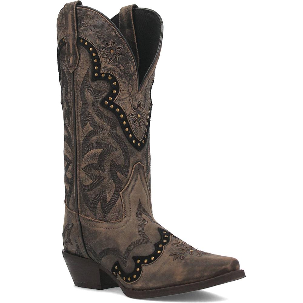 Laredo Womens Skyla Brown Western Cowgirl Boot-52413
