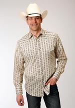 Roper Mens Western Shirt-01-019-3062BR