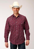 Roper Mens Western Shirt-01-019-3063RE