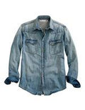 Roper Mens Tin Haul Mens L/S Shirt Snap-01-061-3002