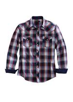 Roper Mens Tin Haul Mens L/S Shirt Snap-01-062-275