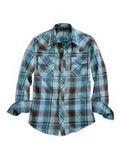 Roper Mens Tin Haul Mens L/S Shirt Snap-01-062-631
