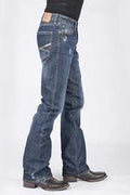 Roper Mens Stetso 1014 Rocks Fit 3000BU - Burgundy-04-1014-3000BU