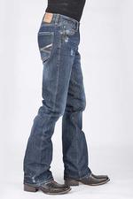 Roper Mens Stetso 1014 Rocks Fit 3000BU - Burgundy-04-1014-3000BU