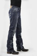 Roper Mens Stetso 1014 Rocks Fit 3001BU - Burgundy-04-1014-3001BU