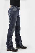 Roper Mens Stetso 1014 Rocks Fit 3001BU - Burgundy-04-1014-3001BU