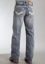 Roper Mens Stetso 1312 Modern Fit-04-1312-4040BU