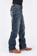 Roper Mens Stetso 1520 Fit Strgt Leg-04-1520-4065BU