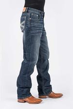 Roper Mens Stetso 1520 Fit Strgt Leg-04-1520-4065BU