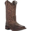 Laredo Womens Astras Tan Leopard Western Cowgirl Boot-5890
