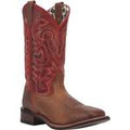 Laredo Womens Darla Tan Red Western Cowgirl Boot-5894