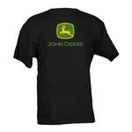 John Deere Fanatics Deere T-Shirt Logo Blk-1300-0000BK