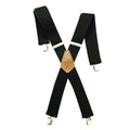 Gem-Dandy Terry Weave Cloth Solid Elastic Suspenders-1452000-001
