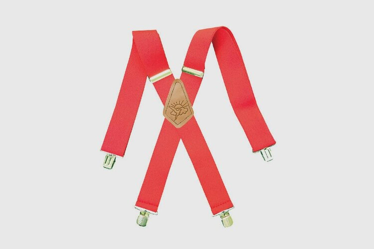Gem-Dandy Terry Weave Cloth Solid Elastic Suspenders-1452000-600