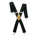 Gem-Dandy Terry Weave Cloth Solid Elastic Suspenders-1452010-001