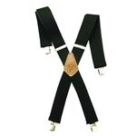 Gem-Dandy Terry Weave Cloth Solid Elastic Suspenders-1452010-001