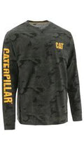 Caterpillar Cat Clothing Trademark Banner L/S Tee-1510034-11790
