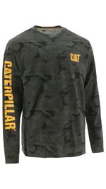 Caterpillar Cat Clothing Trademark Banner L/S Tee-1510034-11790