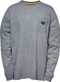 Caterpillar Cat Clothing Trademark Pocket L/S Tee-1510053-004