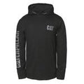Caterpillar Cat Clothing Trademark Banner Hooded Tee-1510425-016